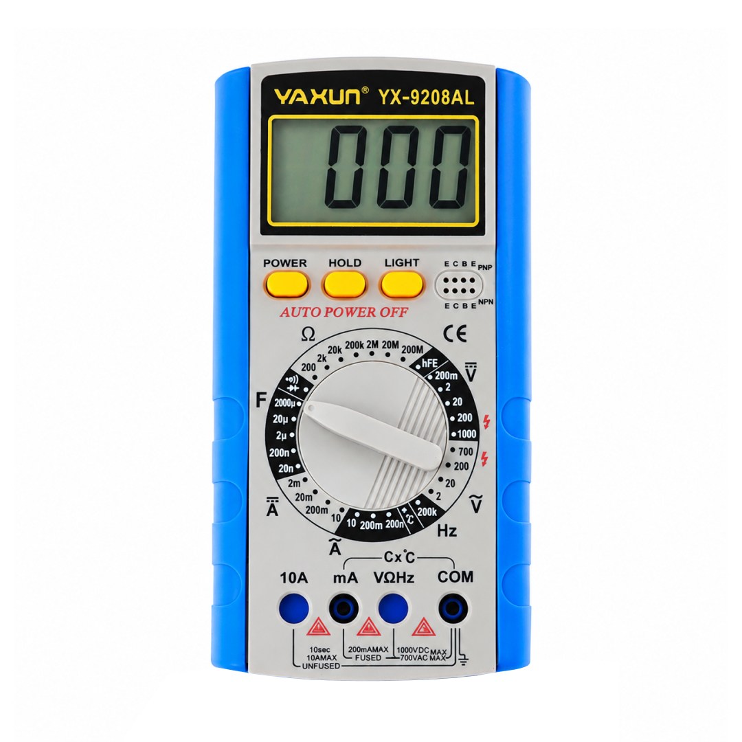 del-77258-cover عکس مولتی متر دیجیتال یاکسون مدل YX-9208AL - شماره 2