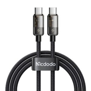 کابل شارژ سریع تایپ سی به تایپ سی 100 وات مک دودو مدل Mcdodo CA-284