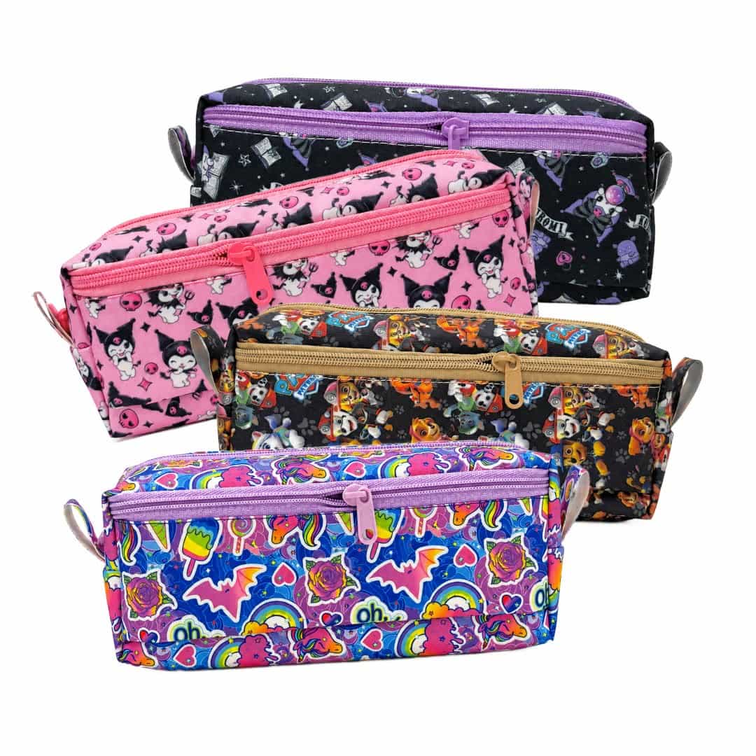 del-77739-cover عکس جامدادی سه زیپ مدل XKL-2500 - شماره 2